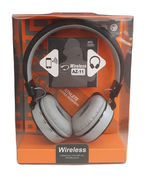 Bluetooth Headphones AZ-11 - Black &amp; Grey