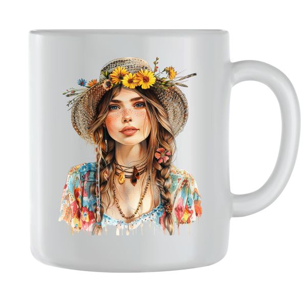 Careless Coffee Mugs for Women Trendy Boho Girls Graphic Cup Design Gift161
