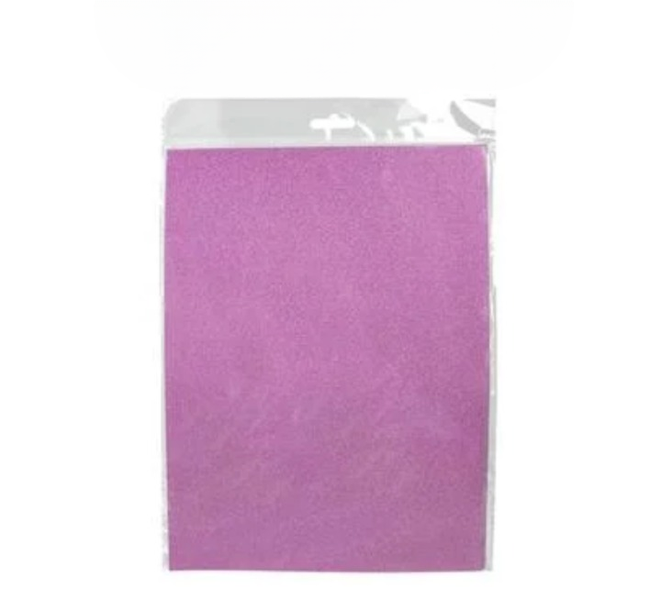 A4 Pink Glitter Art Board 230gsm-Perfect for DIY,Scrapbooking &amp; Decorations