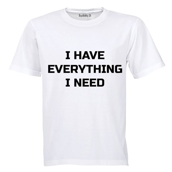 Mens T-Shirt - White image