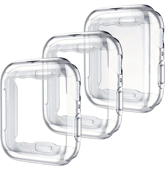 3 Clear TPU Full Watch Screen Protector for Watch Series 1-9 (S10 42mm)