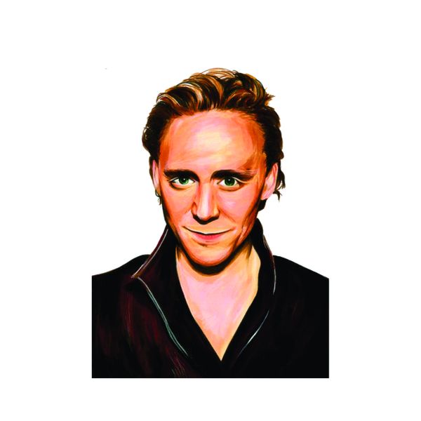 Tom Hiddleston Loki Portrait - A1 Poster