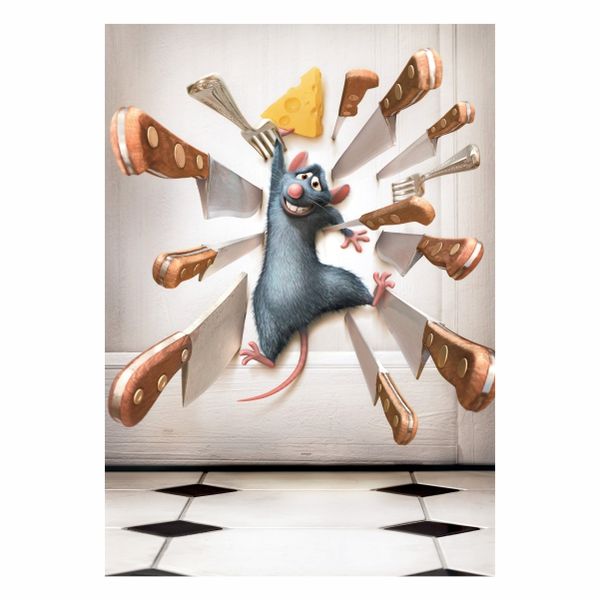 Ratatouille Abstract Chief - A1 poster