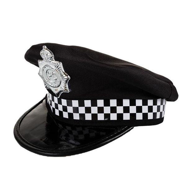 Bulk Pack x 2 Dress Up Hat Police