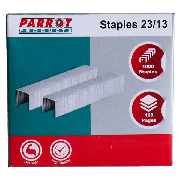 Parrot Staples 23/13 - Pack of 1000