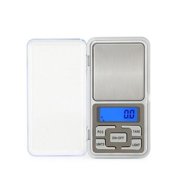 200g Portable Mini Jewelry Digital Scale With 0.01g Accuracy - Silver