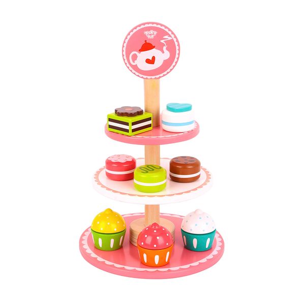 TookyToy - Pretend &amp; Play - Dessert Stand