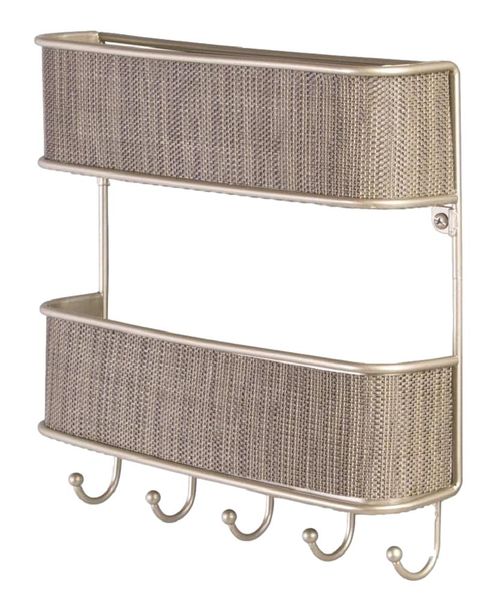 Letter Tray &amp; Key Holder Champagne