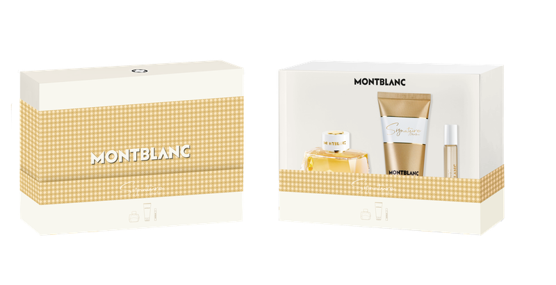 Montblanc Signature Absolue Gift Set EDP 90ml + 7.5ml Travel Spray + 100ml Body Lotion