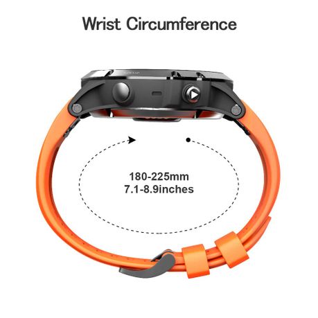 Garmin fenix 5 plus orange online strap