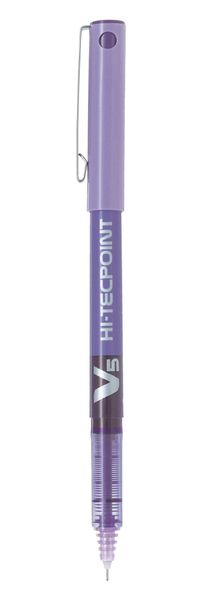 Pilot Hi-Tecpoint V5 Extra Fine Pen - Box of 12 - Violet