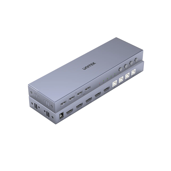 Unitek 4k Hdmi KVM Switch - 4 In, 1 Out with 4-Port Usb