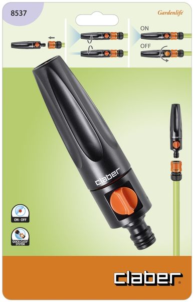 Claber "Plus" Adjustable Spray Nozzle With Flow Regulation