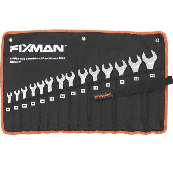 FIXMAN 14 Piece COMBINATION SPANNER SET