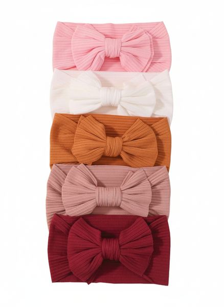UGABUGA 5 Piece Baby Headbands with Bow