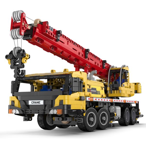 CaDA Tech Fully-functional Mobile Crane - 1831-Piece - 60cm Long