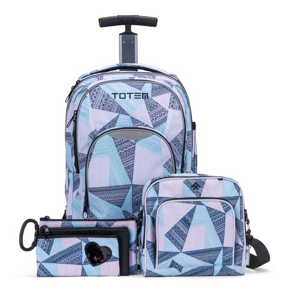 Totem Large Trolley 3-Piece Set - Backpack, Lunch &amp; Pencil Case