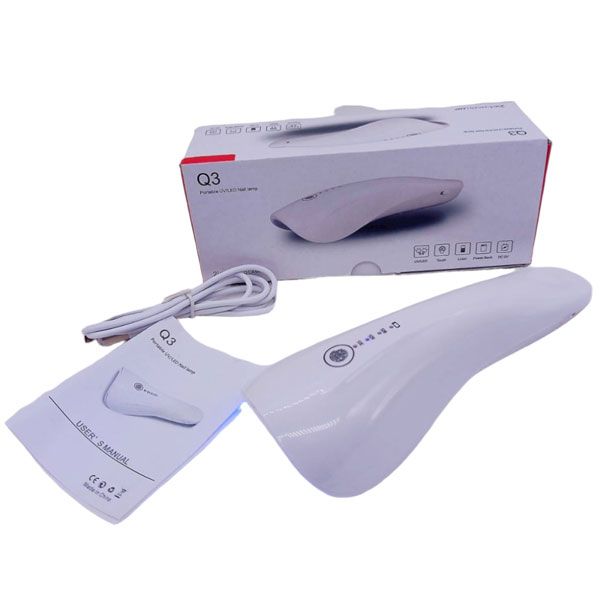 Cordless Rechargeable Nail Lamp 2 LEDs - Q3