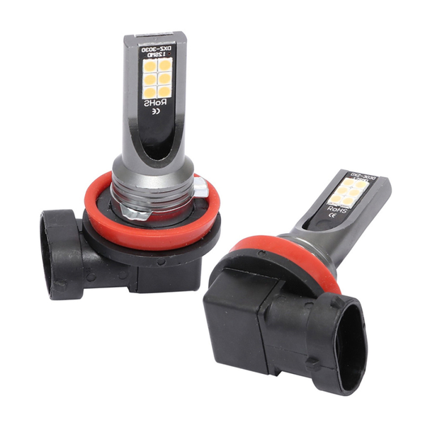 BasicX 2 Pieces H11 / H8 DC12V-24V / 12W / 3000K LED Fog Lights