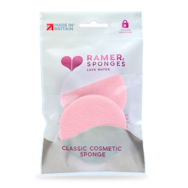 Ramer Facial Soft Cosmetic Sponge - Twin-Pack