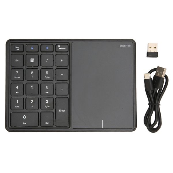 Numeric Keypad Office 22 Key Wireless Touchpad