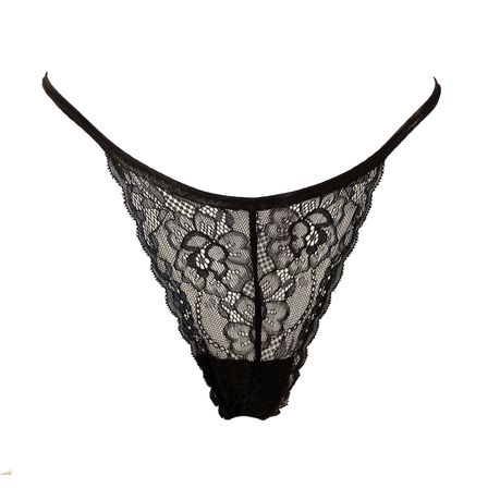 6 Pack Women Mesh Floral Lace Thongs Low Rise Seamless G-String