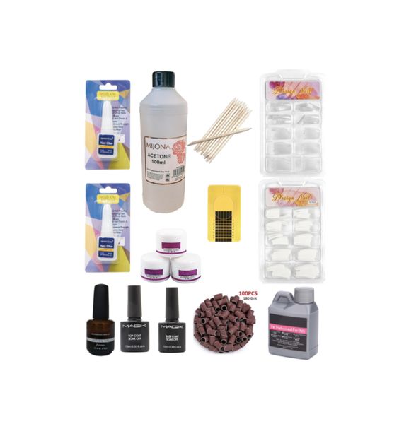 Professional Acrylic Top Up Kit 15 Piece