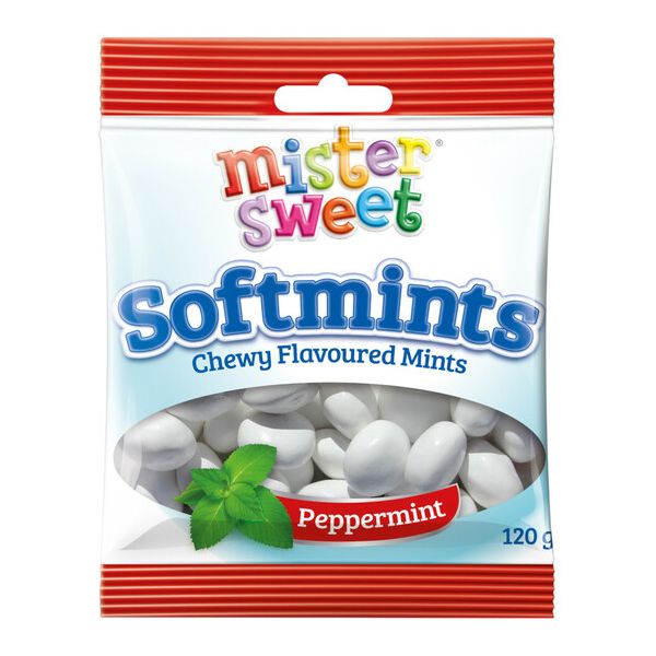 Mister Sweet - Softmints Peppermint - 24 x 60g