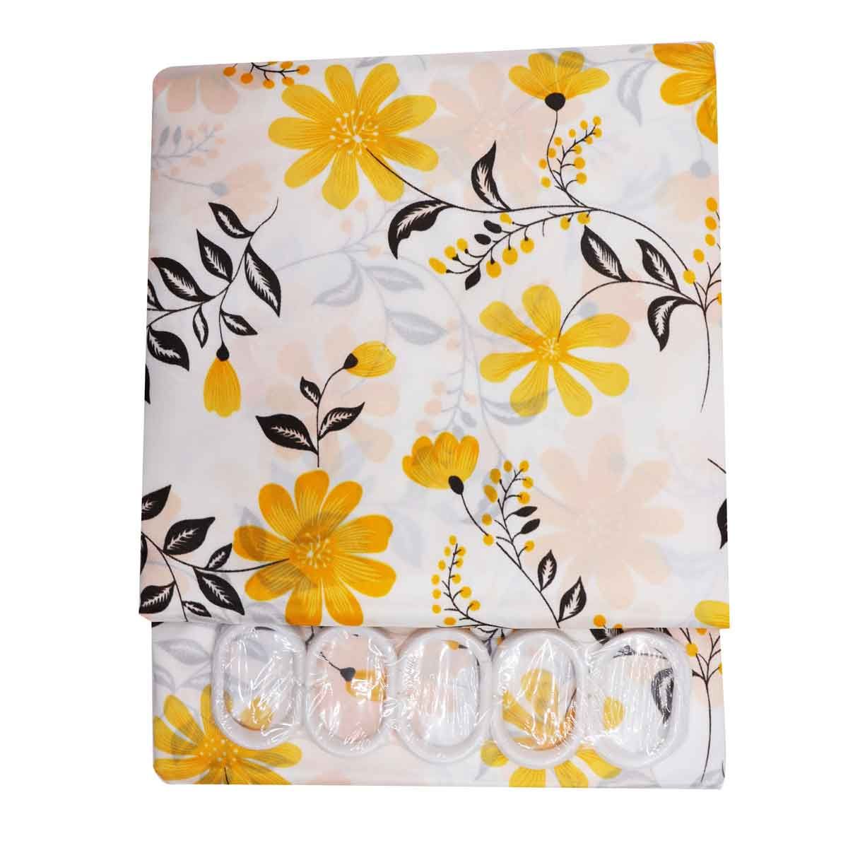 100 Waterproof Shower Curtain Assorted Colors Flower & Butterfly