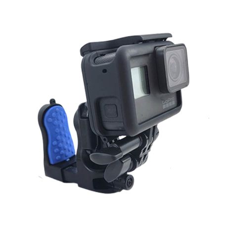 Helmet Mount for GoPro, Motorcycle Bike Helmet Action Camera Holder Image