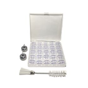 25 Bobbins #2996 met mooie doos voor zanger klasse 15 Bobbin
