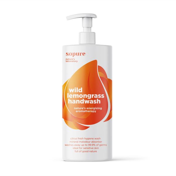 SoPure Lifestyle Range - Wild Lemongrass Handwash Liquid 500ml