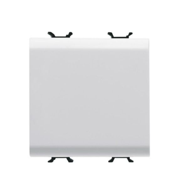 GEWISS - White CHORUS 2-Gang Blank Plate