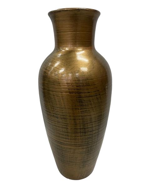 Vase Ceramic Belle Bronze - Décor Essentials