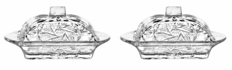 Glass Server with Lid Combo