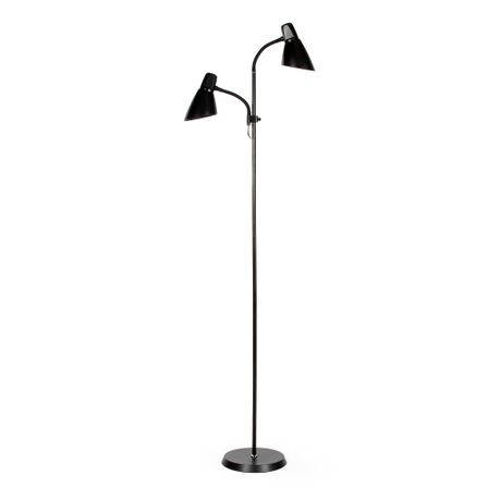 1.5m Floor Lamp 2 Heads Adjustable Standing lamp Modern Reading Lamp Image