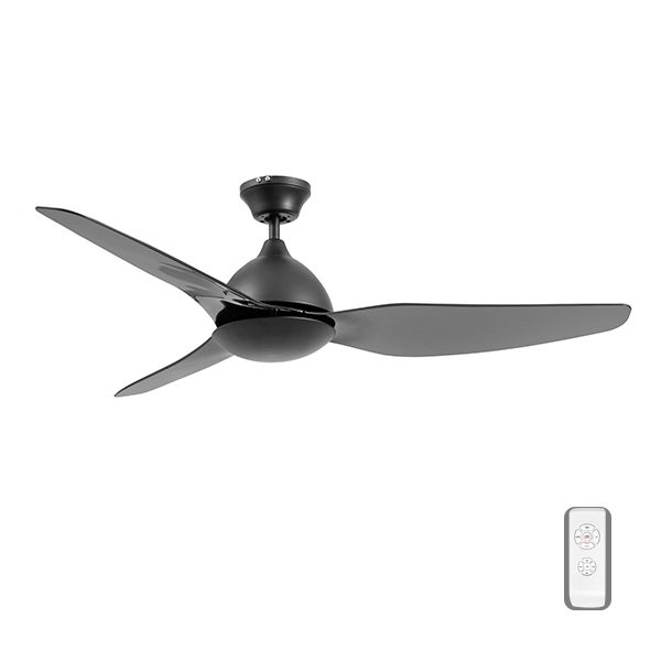The Lighting Warehouse - Fan Aquarius 3 Blade Black