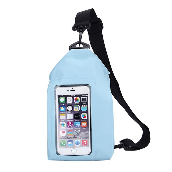 1 Piece-Sports cycling waterproof cross-body bag, mobile phone waterproof bag