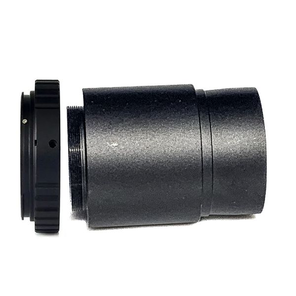 T2 T Ring Adapter and Metal 2" T for Canon EOS EF Mount