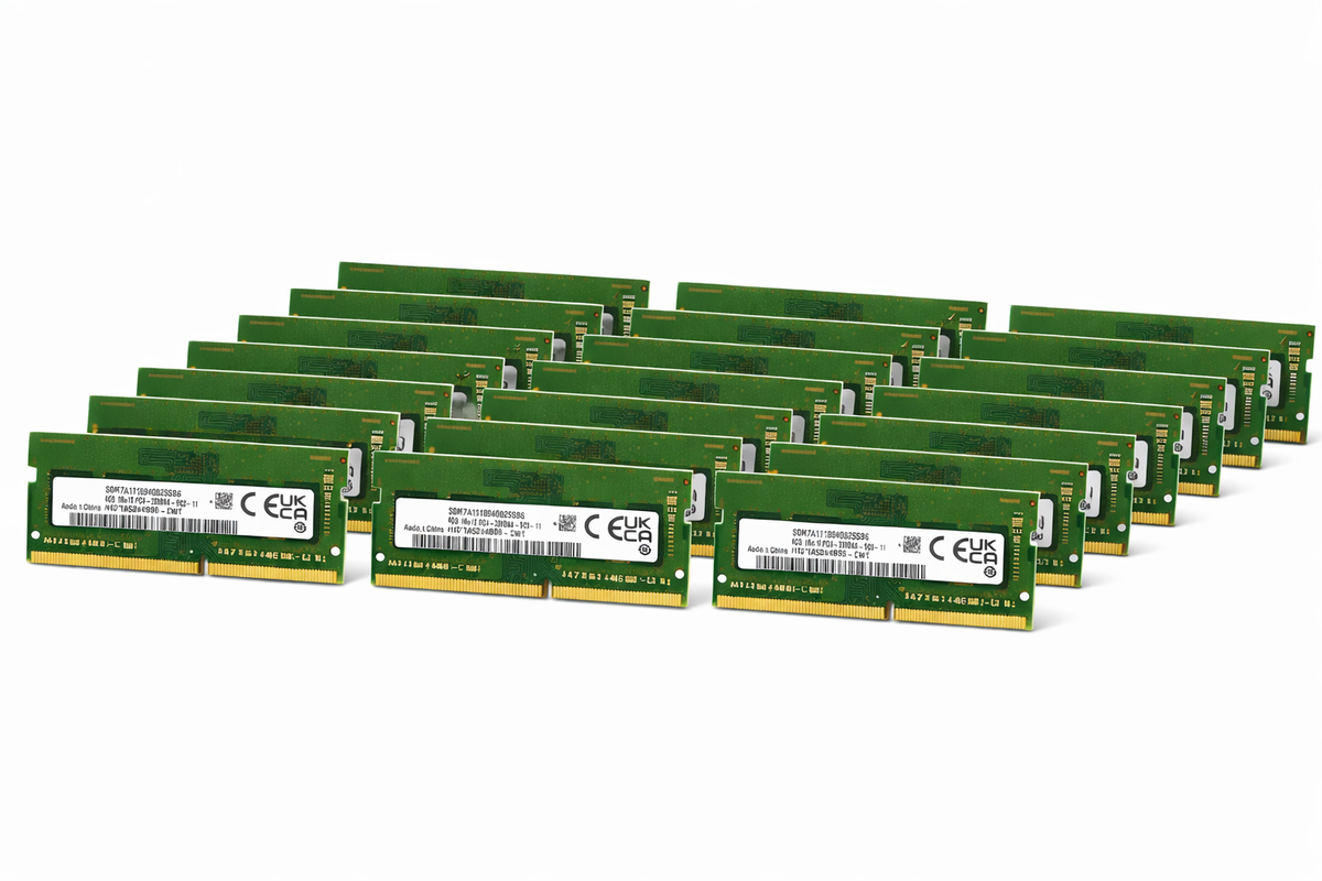 Samsung 4GB DDR4 3200Mhz sodimm laptop memory - Bulk pack (20