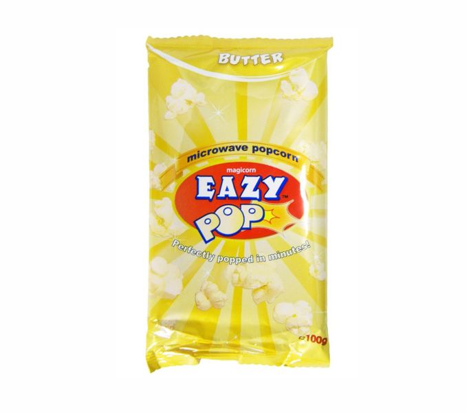 16 x 85g Eazy Pop Butter Flavoured Microwave Popcorn