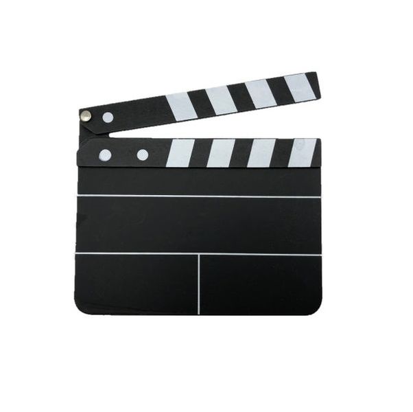 Aankopen - 5 Pack - Mini Director Clapper Boards - Black - 15 cm x 13 cm