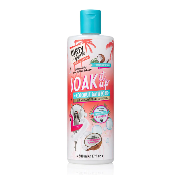 Dirty Works Tropic Like it's Hot Soak it up Coconut Bath Soak