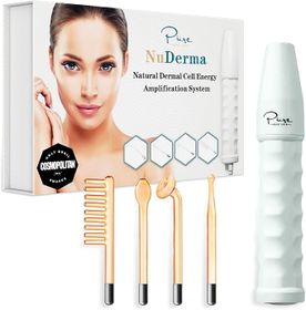 NuDerma Portable Handheld Skin Therapy Wand Machine (US Plug) | Shop