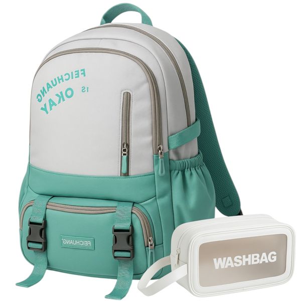 Durable Oxford School Bag Orthopedic Waterproof School Backpack