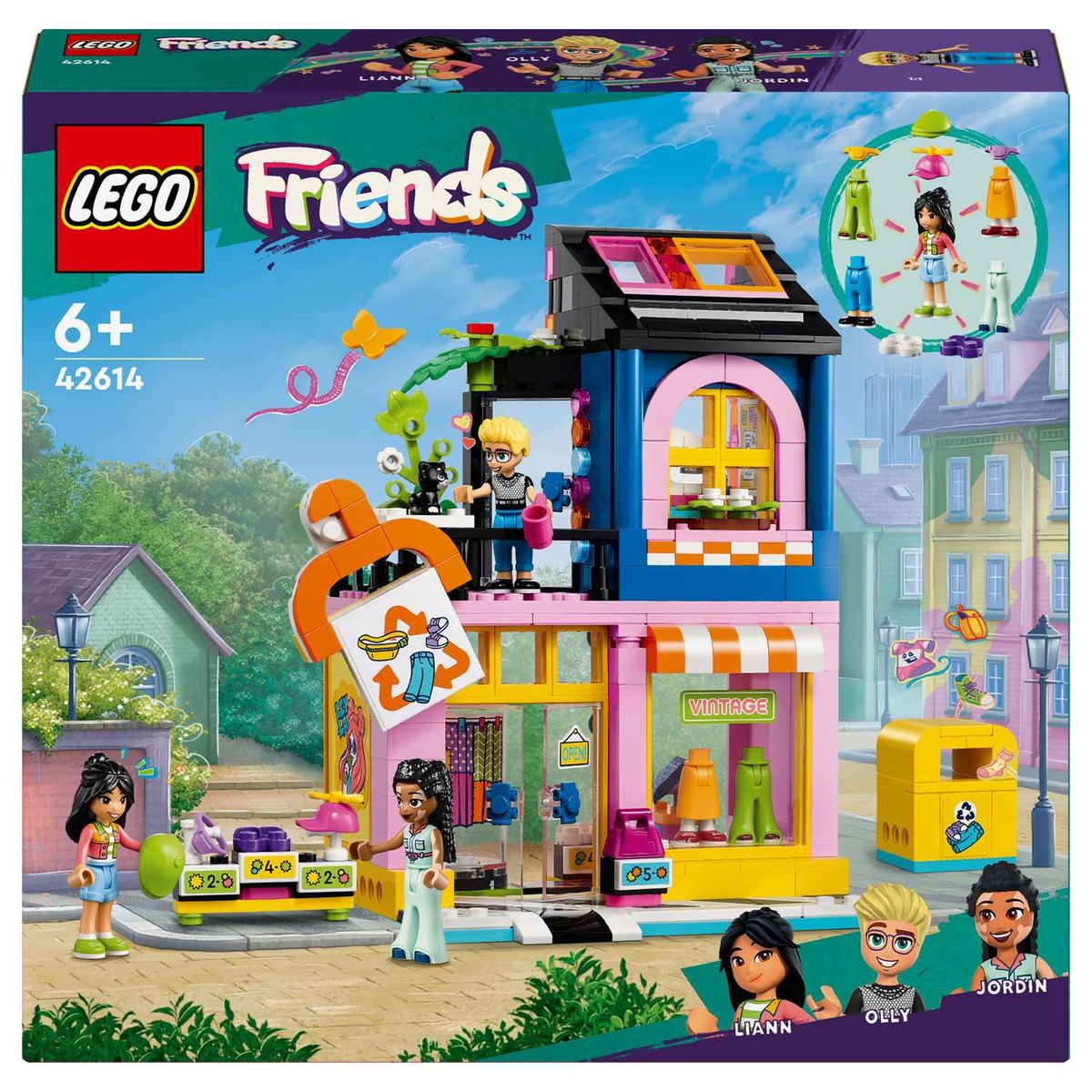 LEGO® Friends Vintage Fashion Store 42614 Building Toy Set - 409 Pieces ...