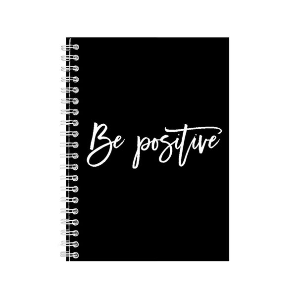 Positive A5 Notebook Spiral Lined Motivational Sayings Graphic Notepad 169