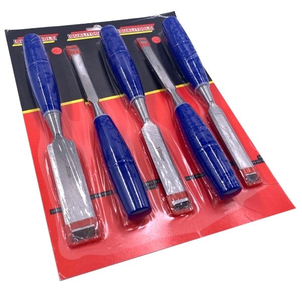 Qualitools - Chisel / Wood Chisel Set - 5 Piece