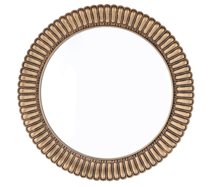 Home Quip Bronze Flare Mirror 75x75cm