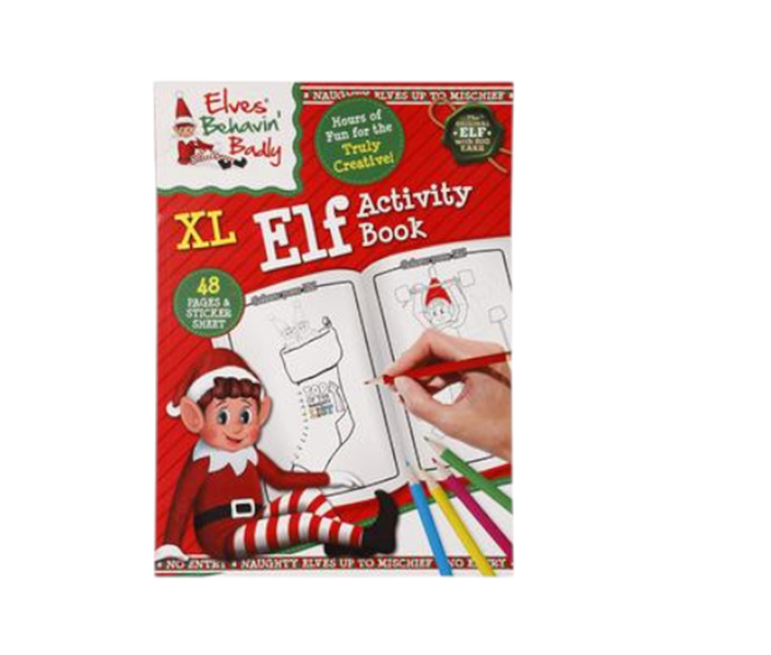 Xmas Elf Activity Book 48pg x 2